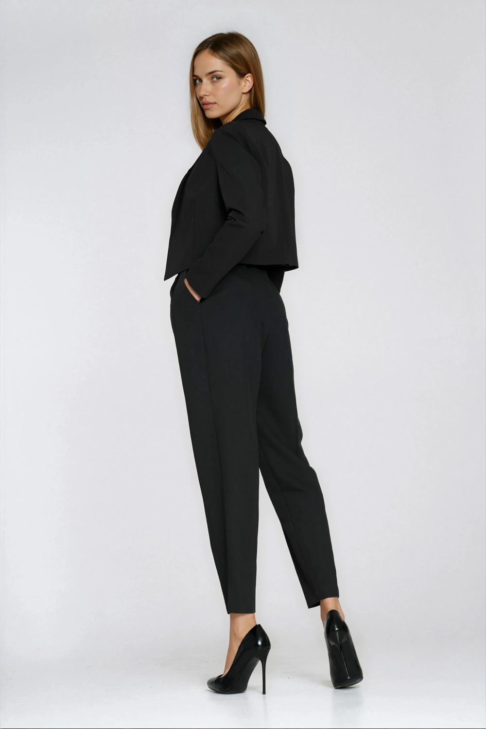 Blazer femme noir – Image 3