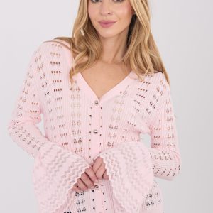 Cardigan rosé