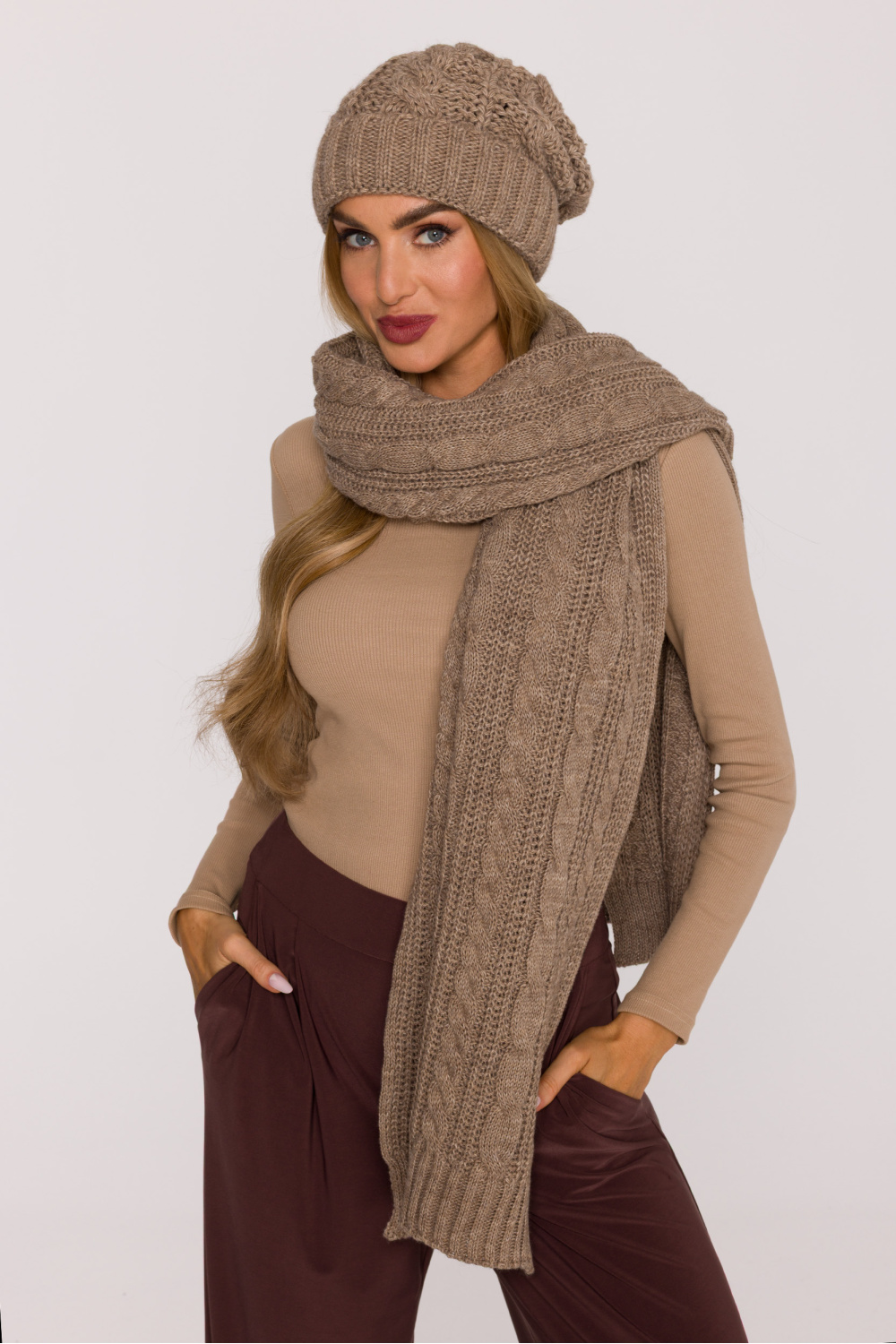 Châle beige – Image 2