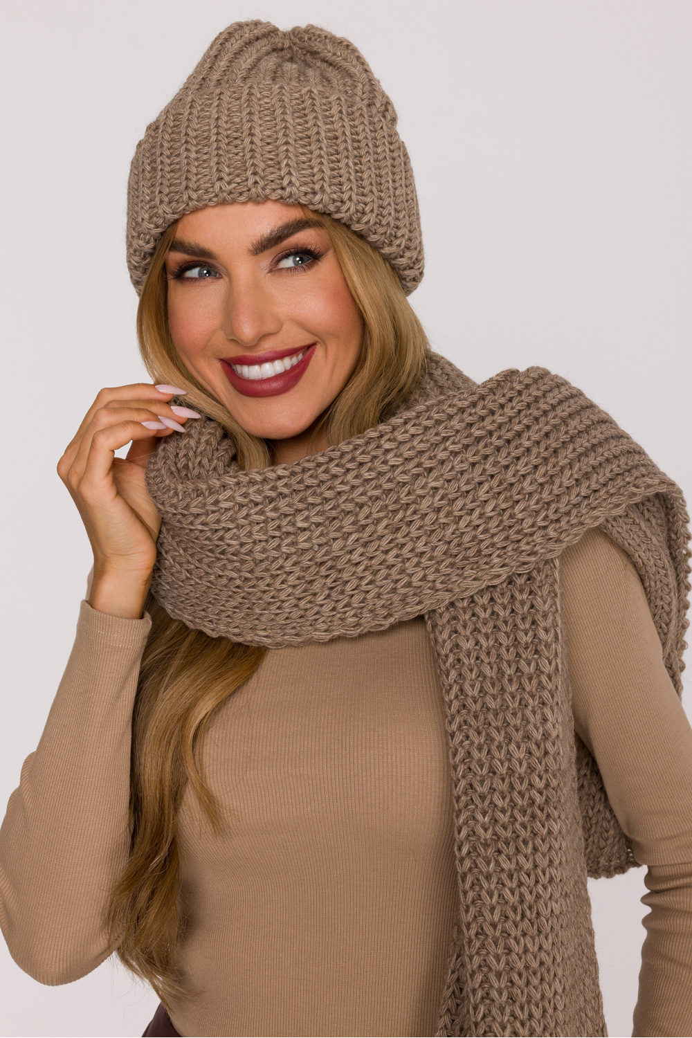 Châle beige – Image 2