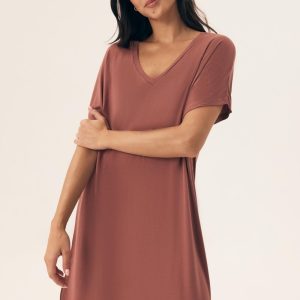 Chemise de nuit rosé