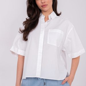 Chemise manche courte blanc