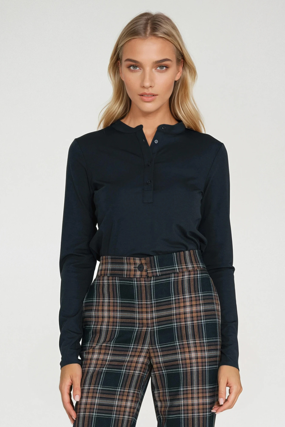 Chemisier bleu marine