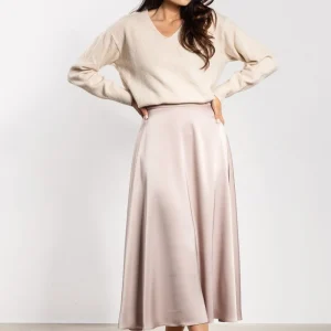 Jupe beige