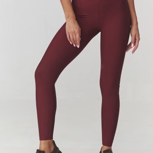 Legging long rouge