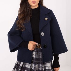 Manteau bleu marine