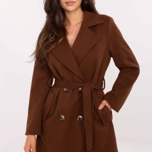 Manteau brun
