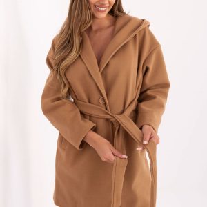 Manteau brun