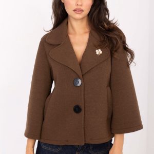 Manteau brun