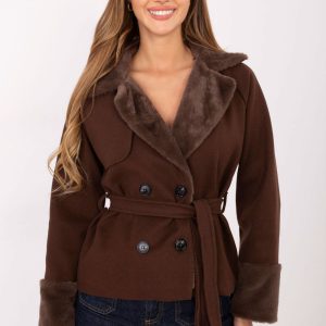 Manteau brun