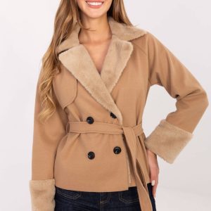 Manteau brun