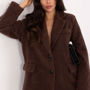 Manteau brun