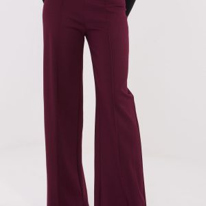 Pantalon femme rouge