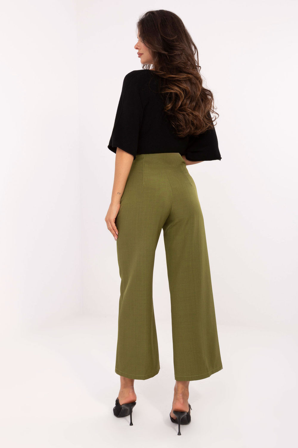 Pantalon femme vert – Image 3