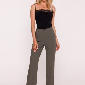 Pantalon femme vert