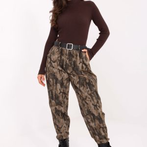 Pantalon femme vert