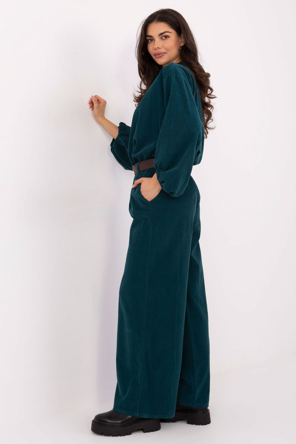 Pantalon femme vert – Image 2