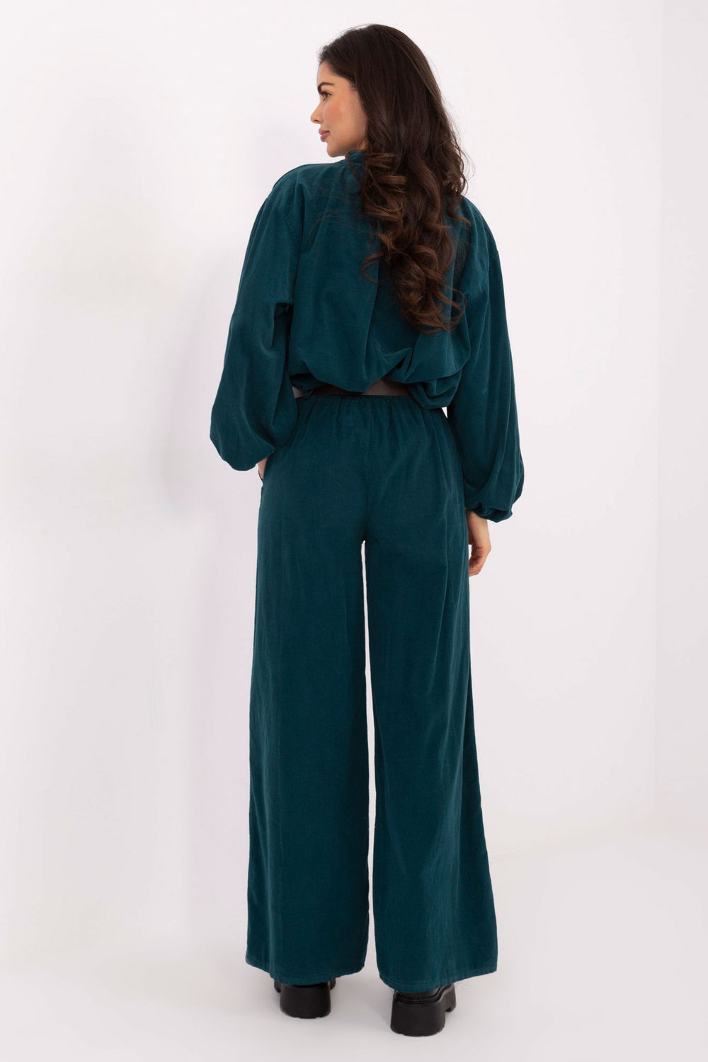 Pantalon femme vert – Image 3