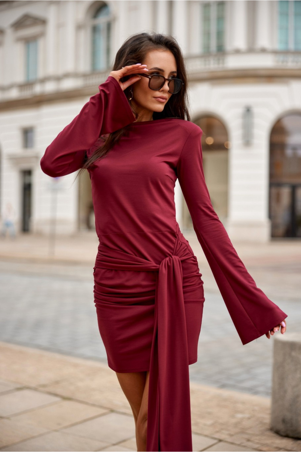 Robe courte rouge – Image 4