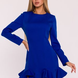 Robe de cocktail bleue