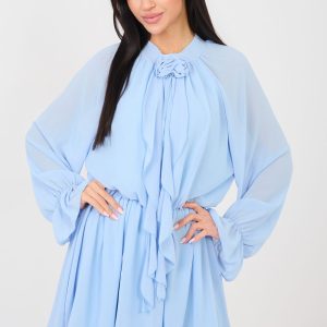 Robe de cocktail bleue