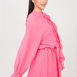 Robe de cocktail rosé