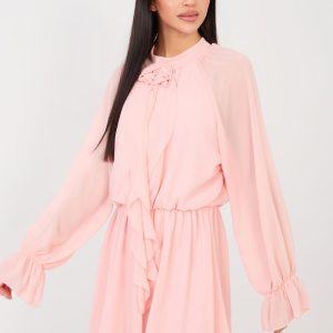 Robe de cocktail rosé