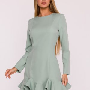 Robe de cocktail verte