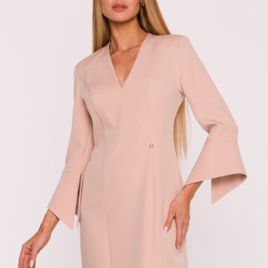 Robe de jour beige
