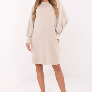 Robe de jour beige