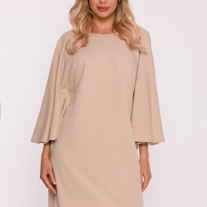 Robe de jour beige