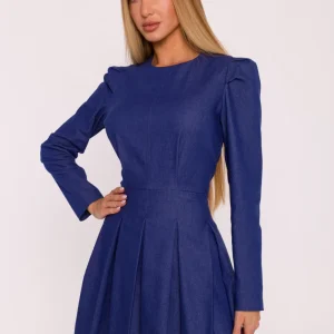 Robe de jour bleue