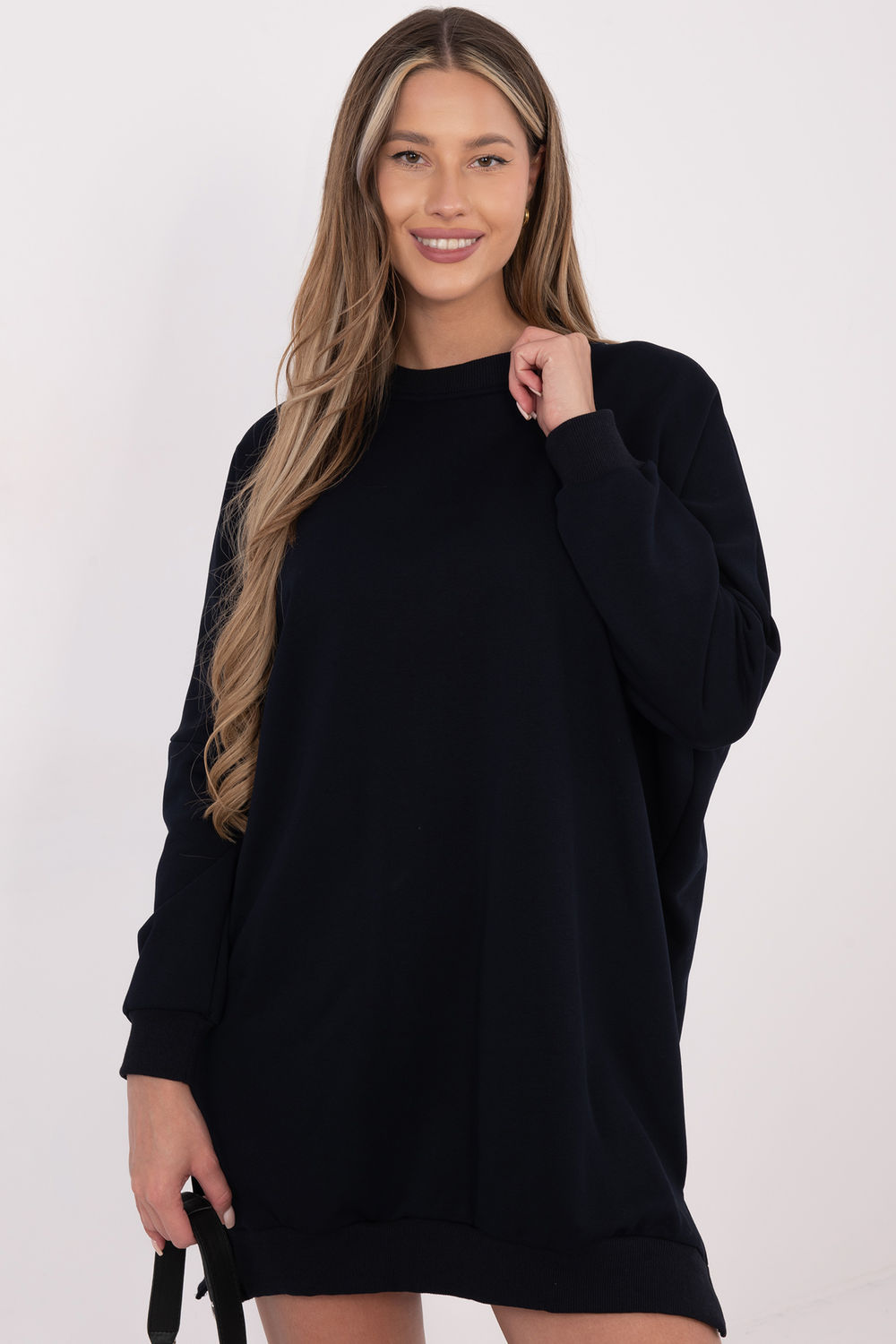 Robe de jour bleue marine