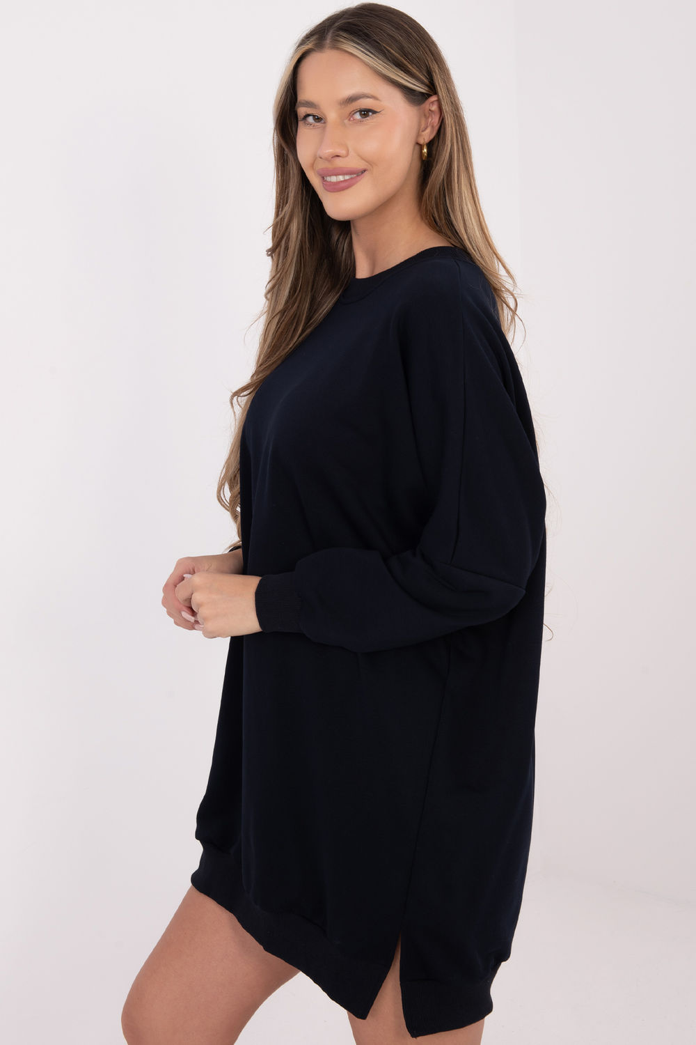 Robe de jour bleue marine – Image 4