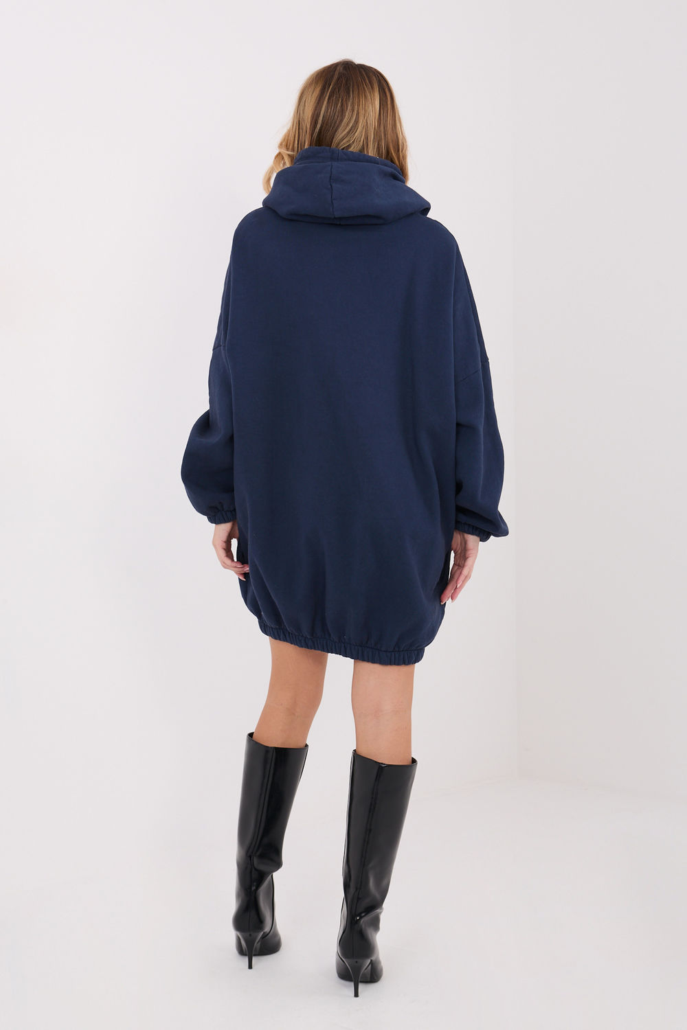 Robe de jour bleue marine – Image 3