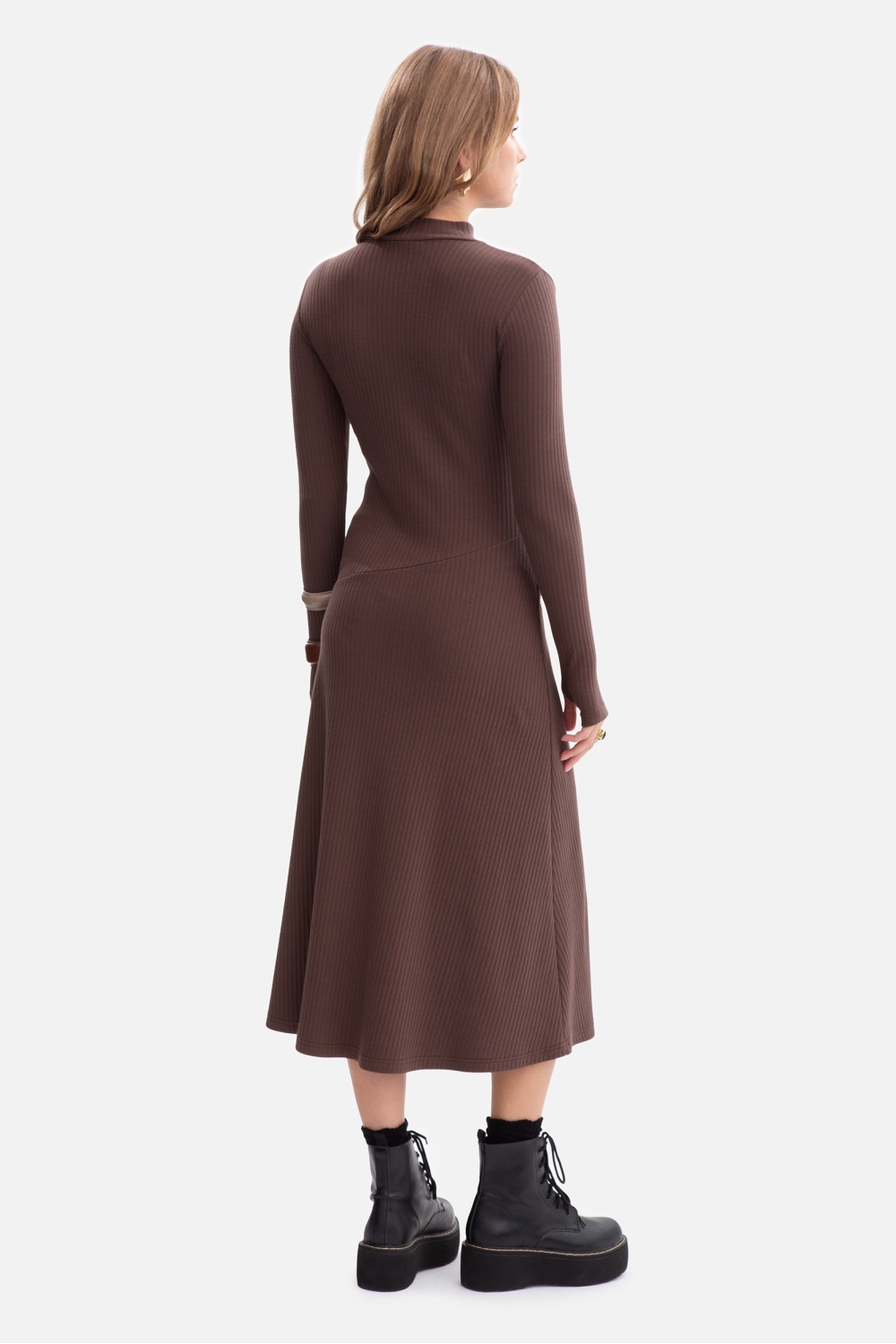 Robe de jour brune – Image 2