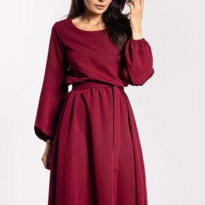 Robe de jour rouge