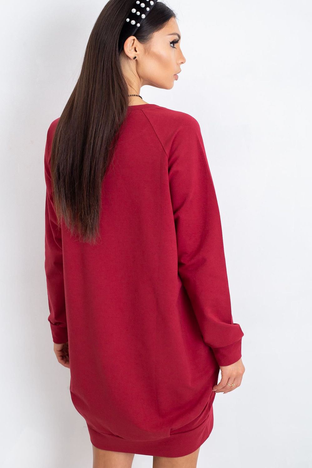 Robe de jour rouge – Image 3