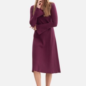 Robe de jour violette