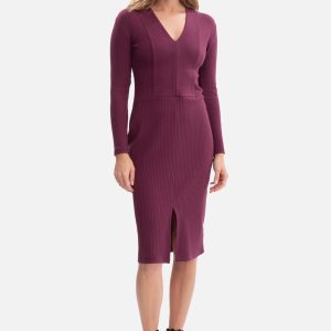 Robe de jour violette