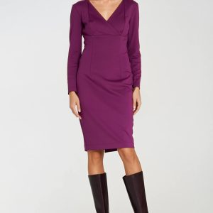 Robe de jour violette