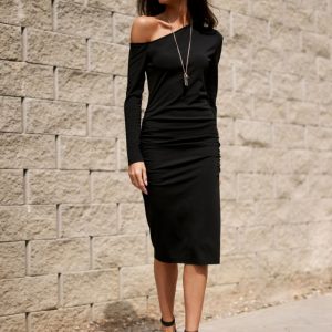 Robe de soirée noire