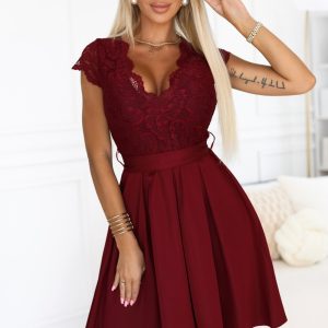 Robe de soirée rouge