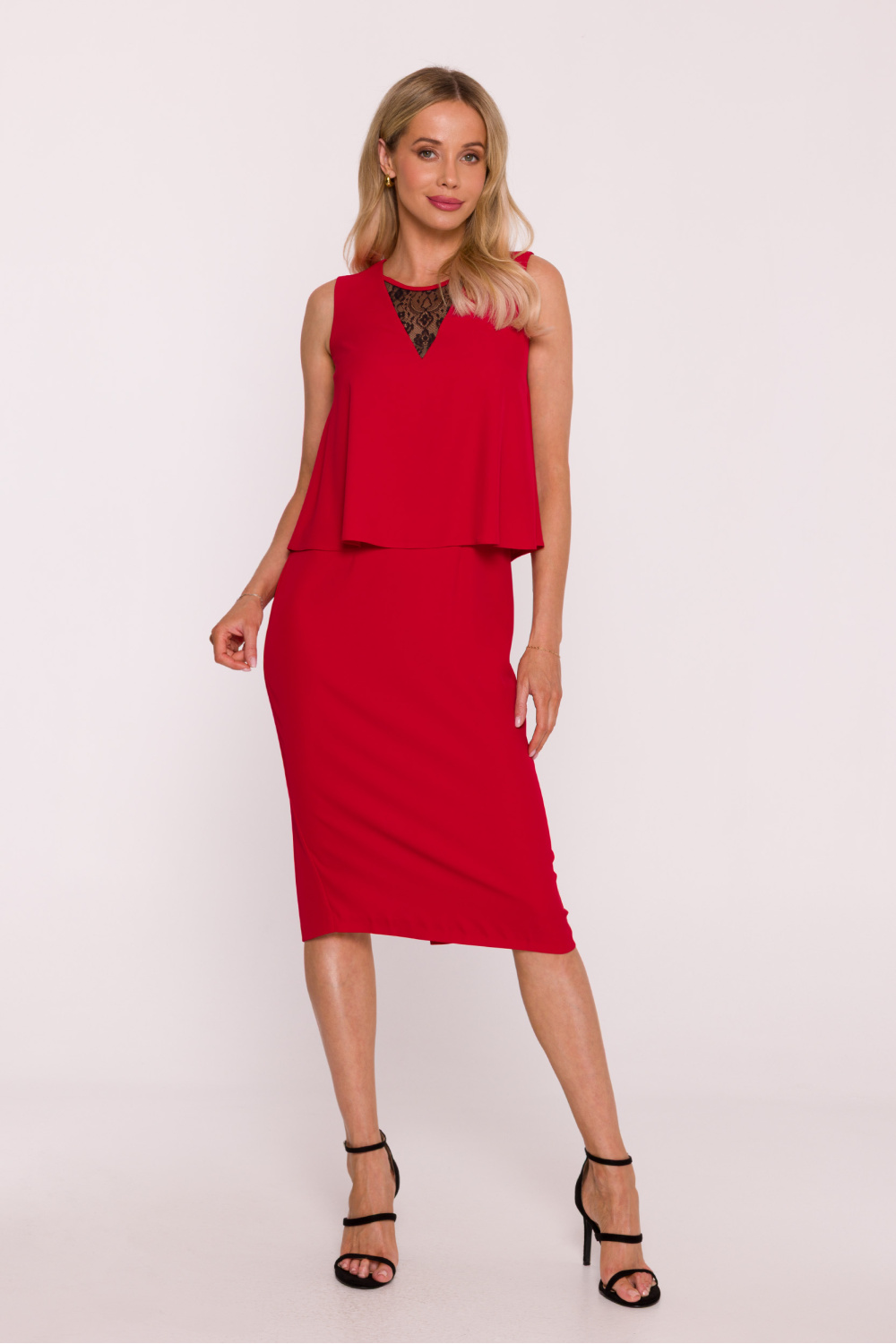 Robe de soirée rouge – Image 2