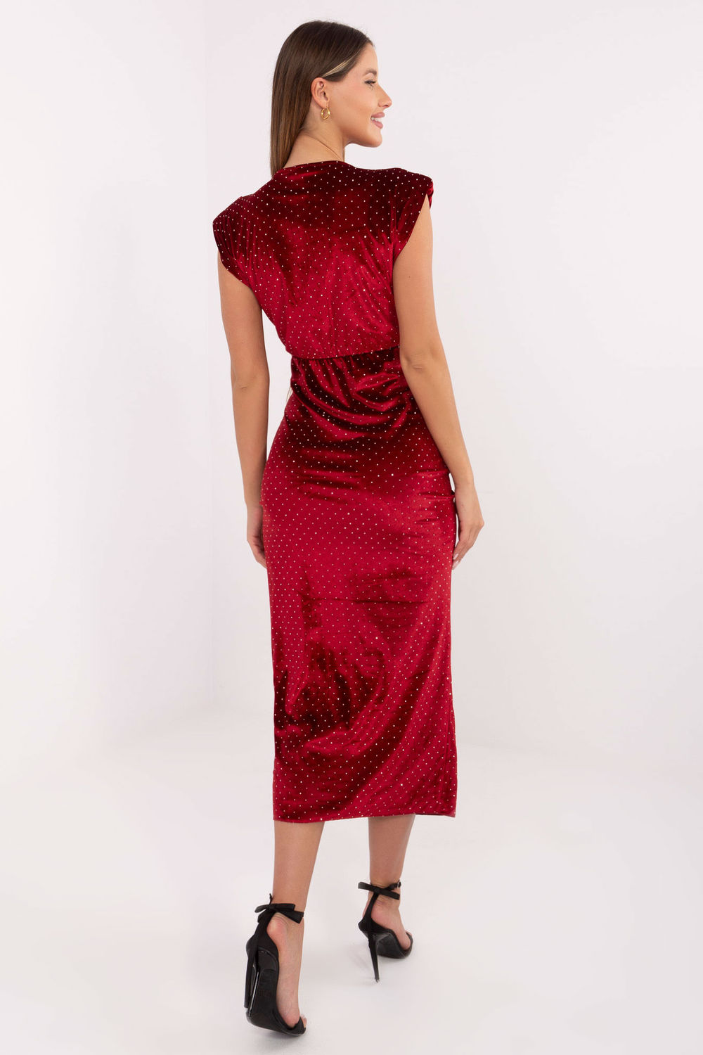 Robe de soirée rouge – Image 3