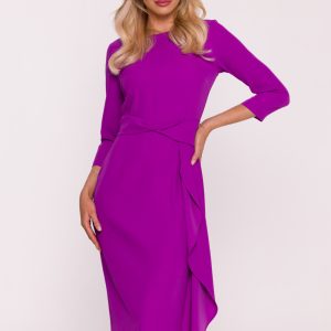 Robe de soirée violette