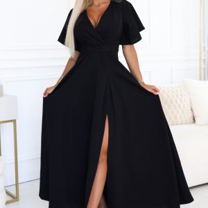 Robe longue noire