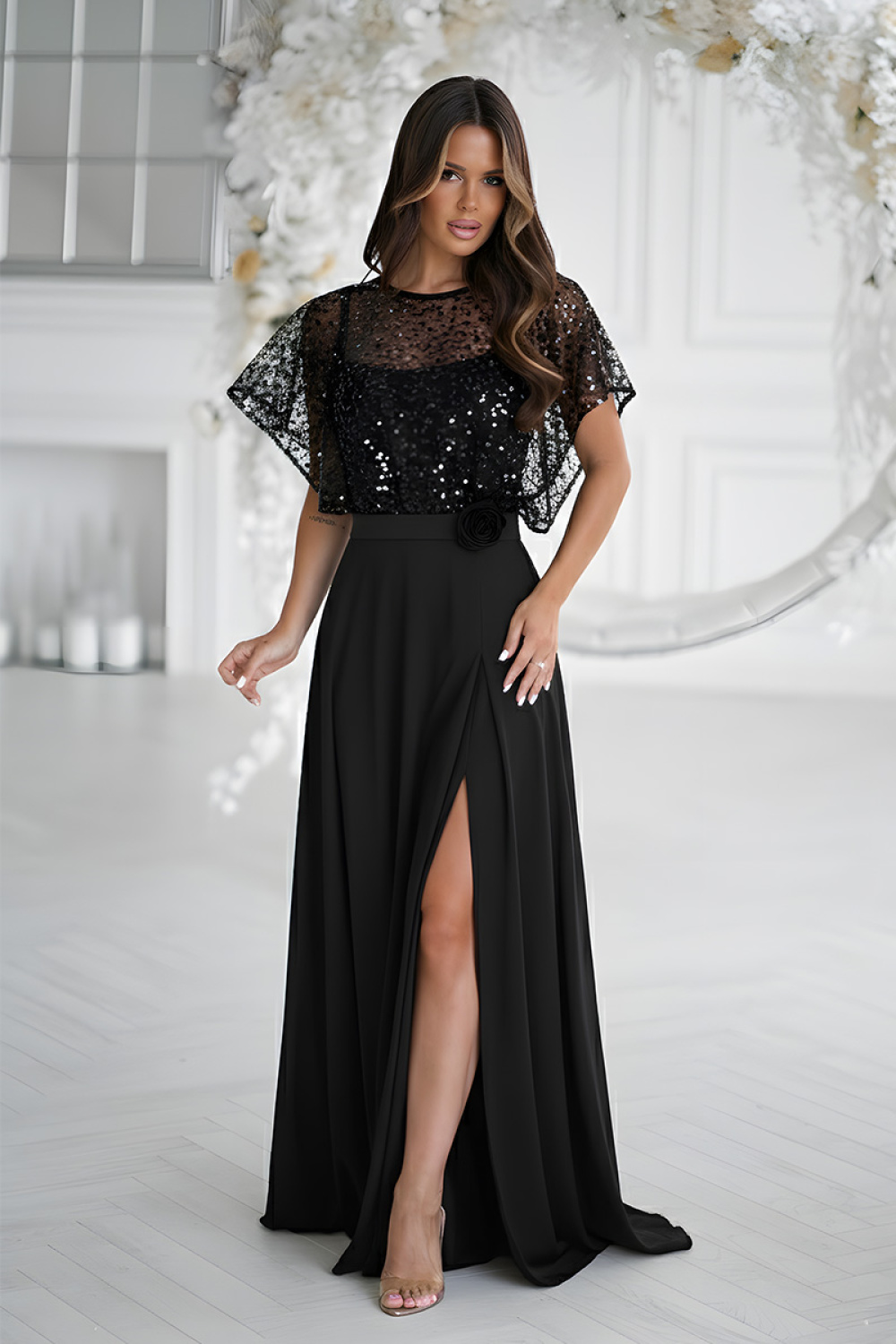 Robe longue noire – Image 2