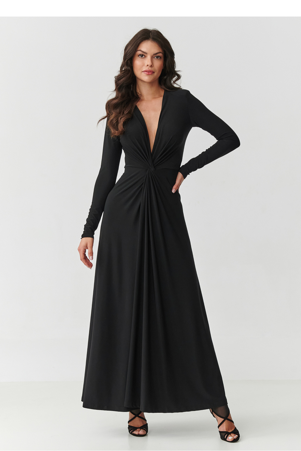 Robe longue noire
