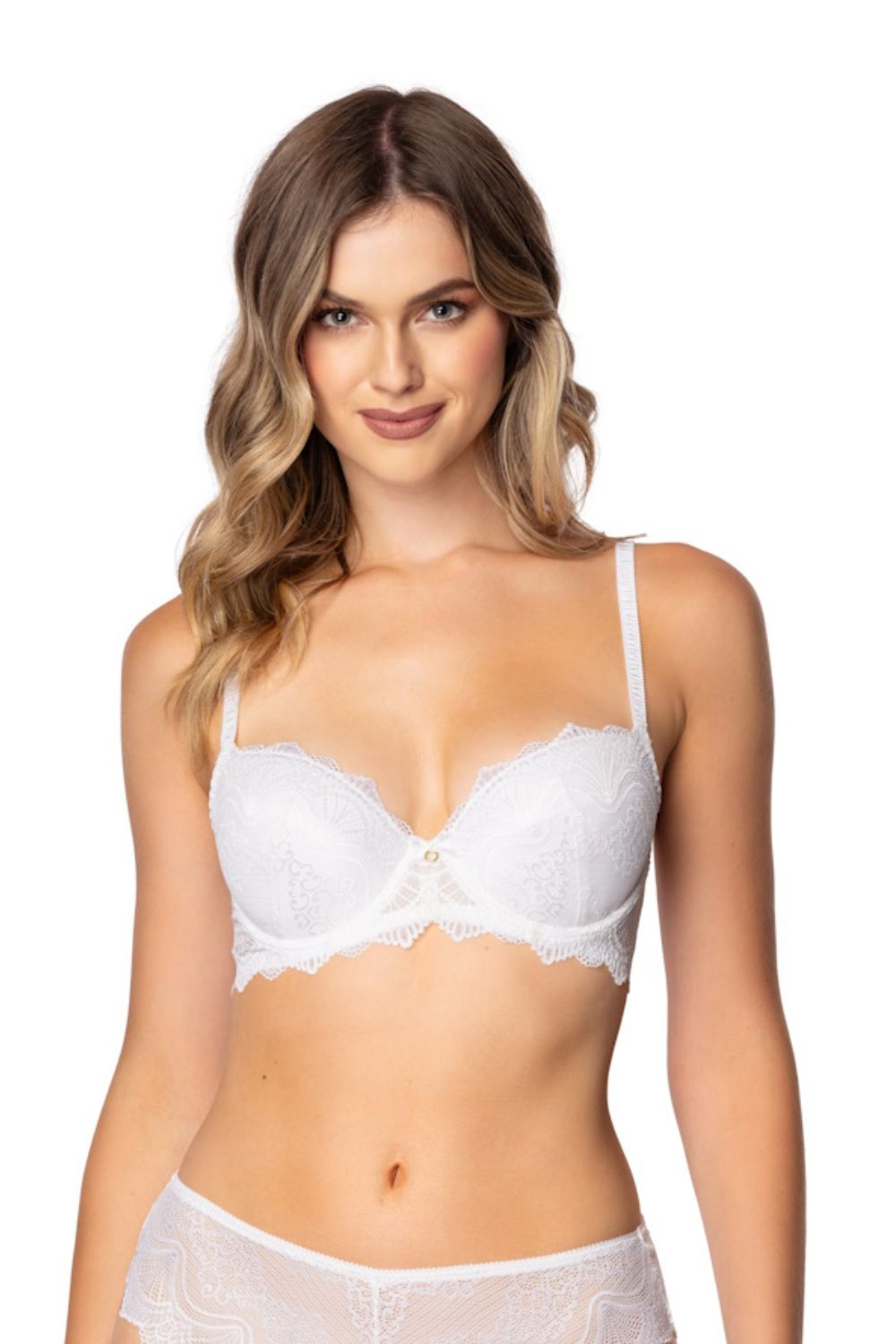 Soutien-gorge push up blanc – Image 3
